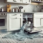 علت نشت آب از زیر ماشین ظرفشویی بکو